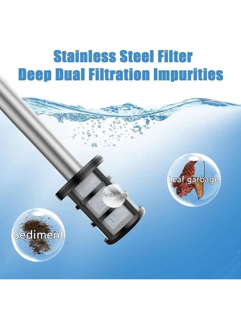 Portable High-Pressure Water Gun – Rechargeable Cordless Pressure Washer with 48V Lithium Battery, 5m Hose, 3 Nozzles, Portable Electric Washing Gun for Cars, Floors & Garden - Image 4